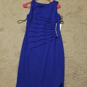 Royal Blue Ivanka Trump dress